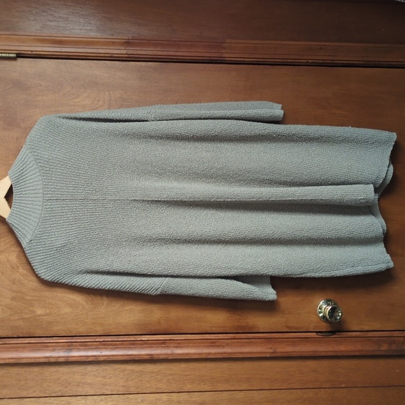 Free People Beach Cozy Knit Long Sweater Size L - Picture 6 of 10